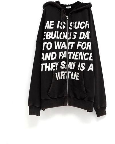 VAQUERA Sweatshirts & hoodies > zip-throughs - Noir