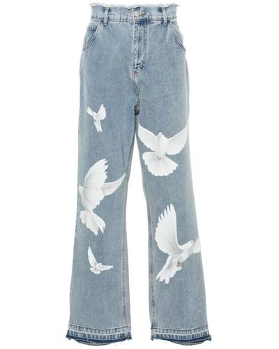 3.PARADIS Jeans > loose-fit jeans - Bleu