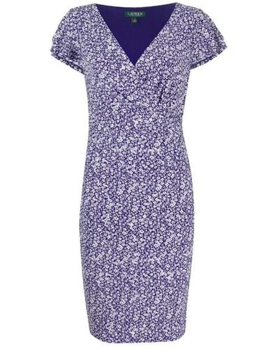 Polo Ralph Lauren Midi Dresses - Purple
