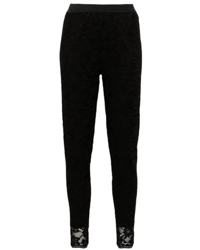 Twin Set Trousers > leggings - Noir