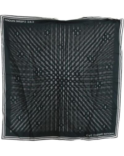 CoSTUME NATIONAL Silky Scarves - Black