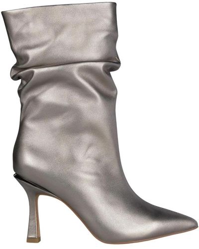 Alma En Pena. Heeled Boots - Grey