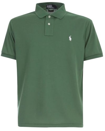 Ralph Lauren Classica magliette polo verde per uomo