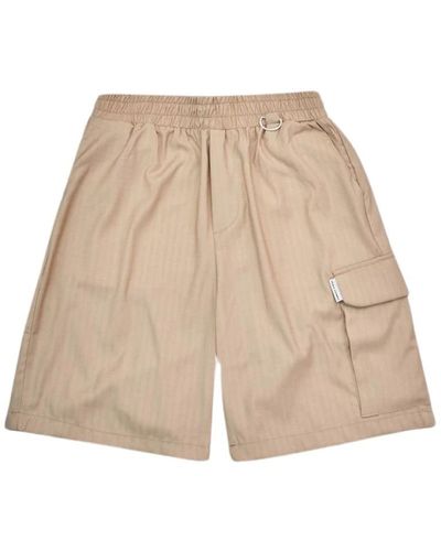 FAMILY FIRST Casual Shorts - Natural