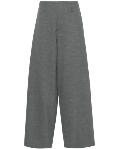 Philosophy Di Lorenzo Serafini Trousers > wide trousers - Gris