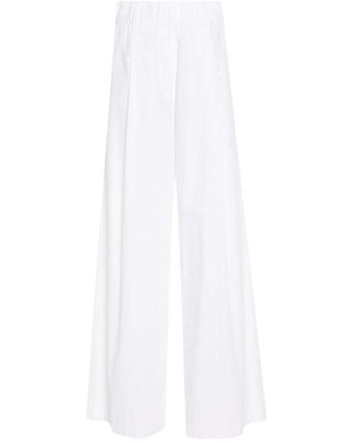Dries Van Noten Wide trousers - Blanco