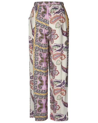 Lolly's Laundry Wide trousers - Mehrfarbig