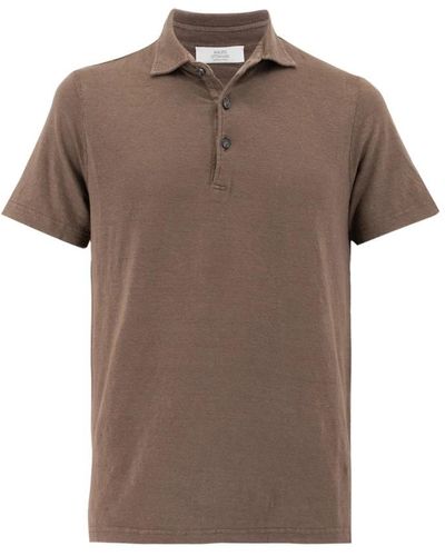 Mauro Ottaviani Polo Shirts - Brown