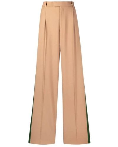 Gucci Wide Trousers - Natural
