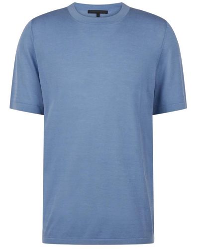 DRYKORN 420071 t-shirt valentin 10 avec manches courtes 3702 - Bleu