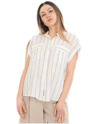 Woolrich Fluid stripe shirt - Neutre