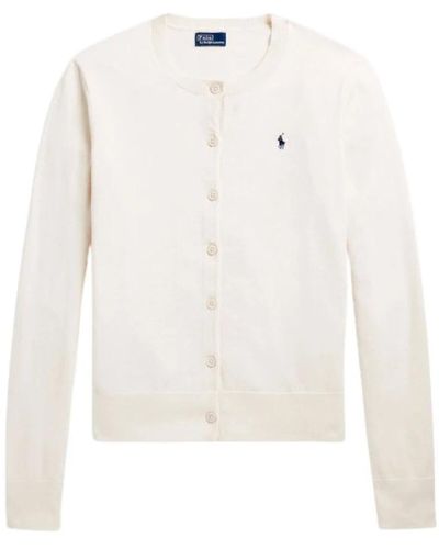 Polo Ralph Lauren Knitwear > cardigans - Blanc