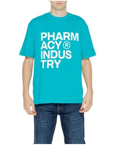 Pharmacy Industry Tops > t-shirts - Bleu