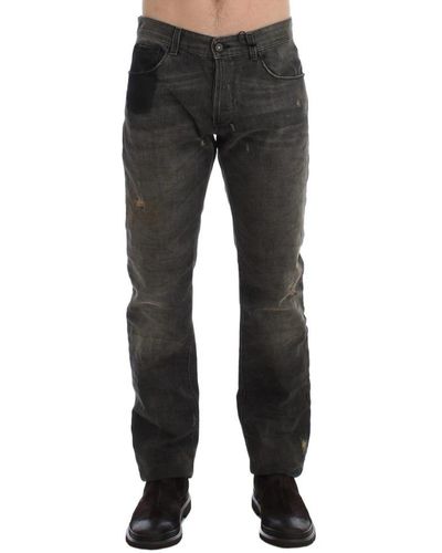 CoSTUME NATIONAL Straight Jeans - Black