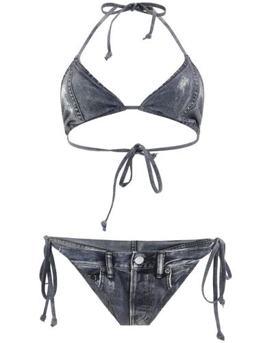 Acne Studios Swimwear > bikinis - Blanc