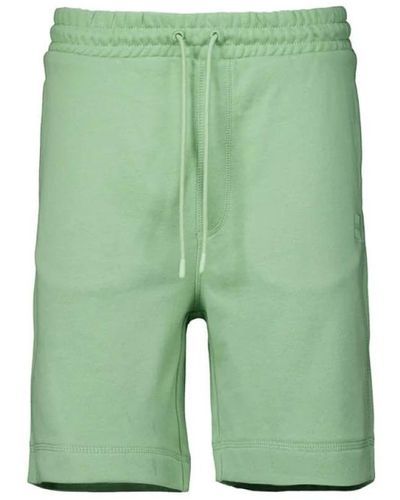 BOSS Eleganti pantaloncini verdi con coulisse - Verde