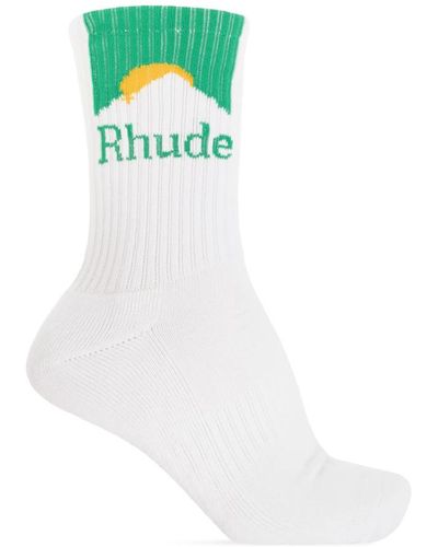 Rhude Underwear > socks - Blanc