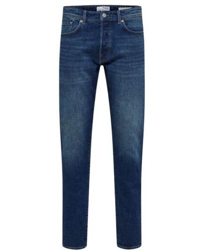 SELECTED Jeans skinny - Bleu
