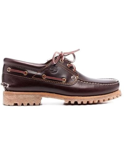 Timberland Shoes > flats > laced shoes - Marron