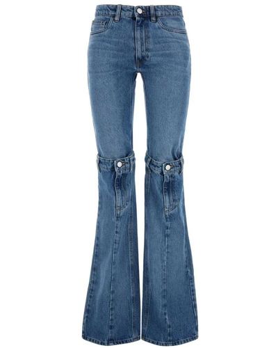 Coperni Jeans > flared jeans - Bleu