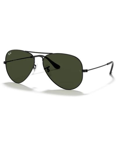 Ray-Ban Aviator metall sonnenbrille - ikonischer stil - Grün