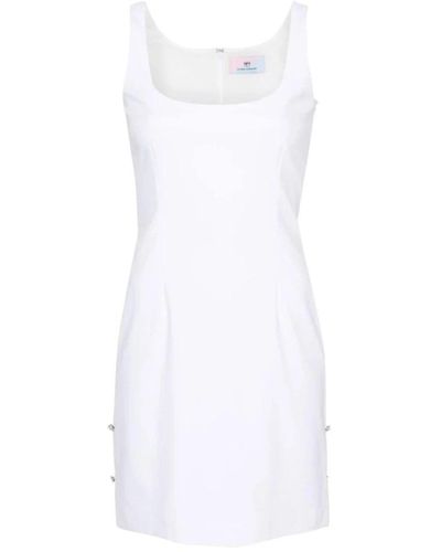 Chiara Ferragni Short Dresses - White