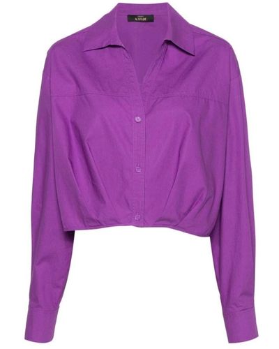 Twin Set Shirts - Purple