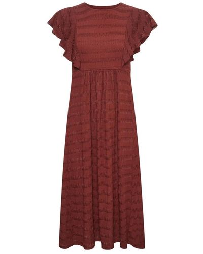 Inwear Robes longues - Rouge