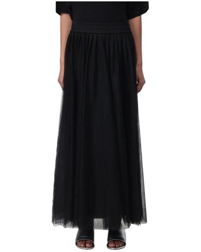 Fabiana Filippi Maxi skirts - Negro