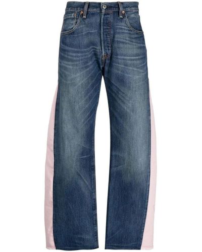 OMBRA MILANO Jeans > wide jeans - Bleu