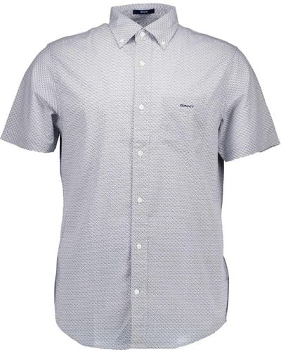 GANT Shirts > short sleeve shirts - Gris