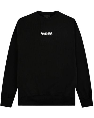 DISCLAIMER Sweatshirt klassisches logo - Schwarz