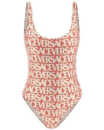 Versace One Piece Swimsuit - Red