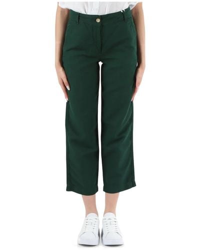 Tommy Hilfiger Cropped Pants - Green