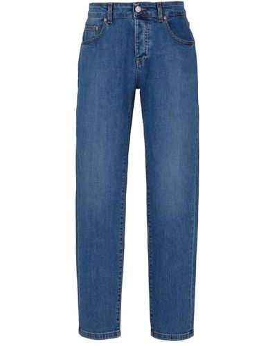 Manuel Ritz Jeans > slim-fit jeans - Bleu