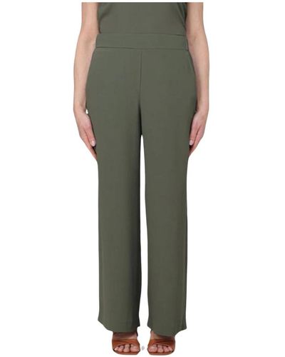 Incotex Wide pantaloni - Verde