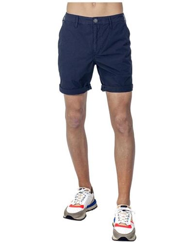 Paul Smith Pantaloni sportivi corti in cotone - Blu