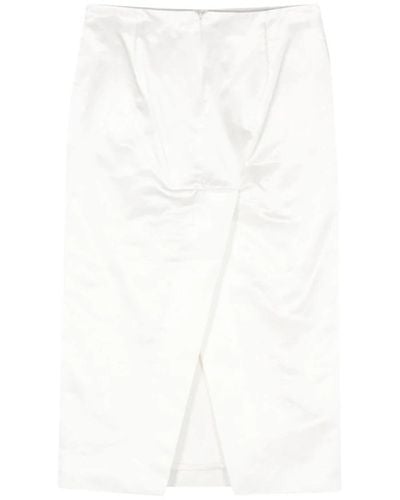 Sportmax Short Skirts - White