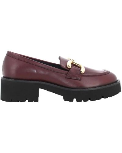 Antica Cuoieria Shoes > flats > loafers - Violet