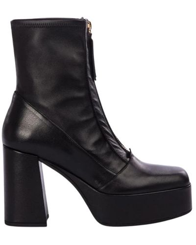 Loriblu Heeled Boots - Black