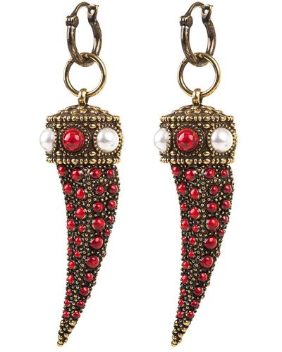 Roberto Cavalli Accessories > jewellery > earrings - Marron