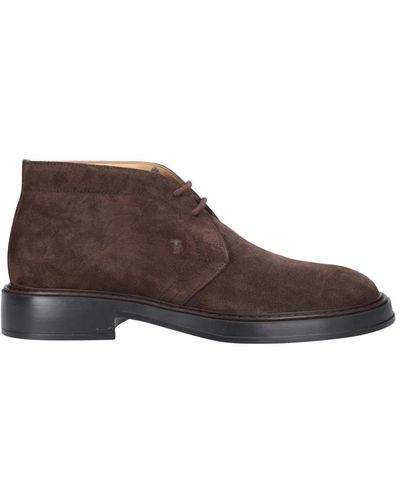 Tod's Lace-Up Boots - Brown