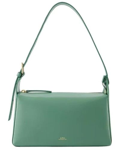 A.P.C. Shoulder Bags - Green