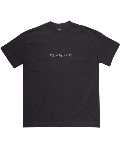 FLANEUR HOMME T-Shirts - Black