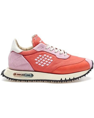 Be Positive Sommer space race sneakers koralle - Rot