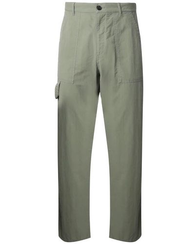 Philippe Model Straight Trousers - Green
