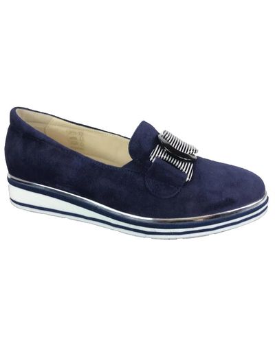 Softwaves Zapatos mocasín - Azul