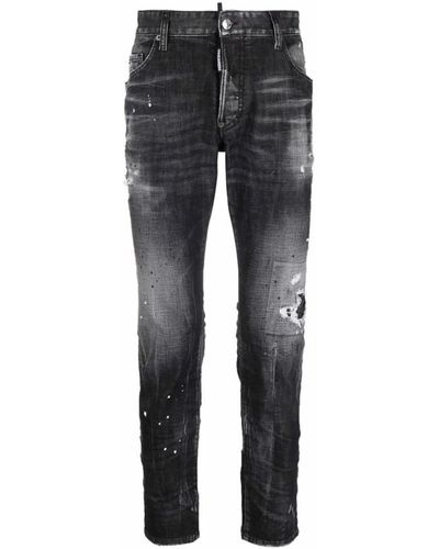 DSquared² Slim-fit jeans - Grau