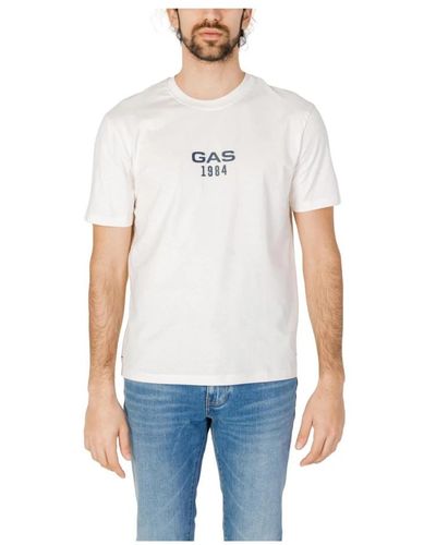 Gas Tops > t-shirts - Blanc