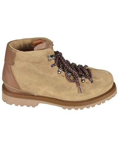 Buttero Lace-Up Boots - Natural